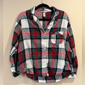 🔥Victoria’s Secret Button-Up Pijama Shirt🔥